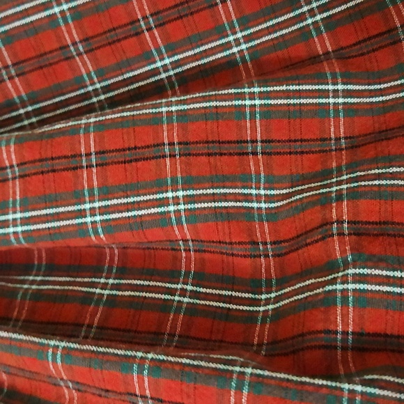 Strasburg Red Tartan Plaid Smocked Dress Sz 3 - 3Y - Picture 6 of 7
